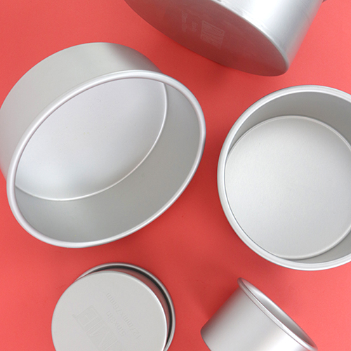 PME Round Baking Tin Pan Dur Aluminium Anodisé Pour Cercle Forme Gâteau De Mariage