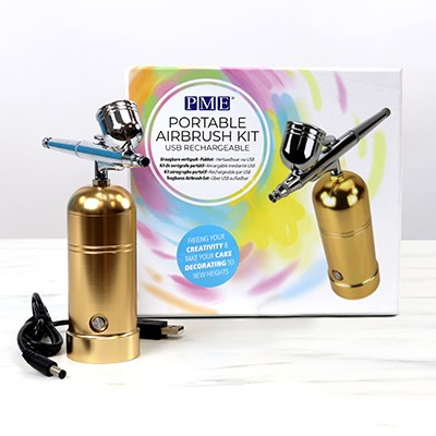 PME Air Brush & Compressor Kit, for Cake Craft and Cake Decorating