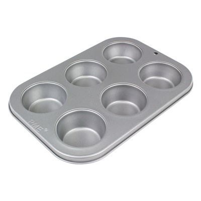 Steel Muffin Pan For 12 Large Muffins, Non-stick, 35 X 26.5 Cm, Cupcake Pan,  Brownie Pan, Cake Pan