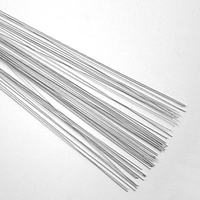 O'Creme 28 Gauge White Florist/Floral Wire 14 Inch, 50 Pieces