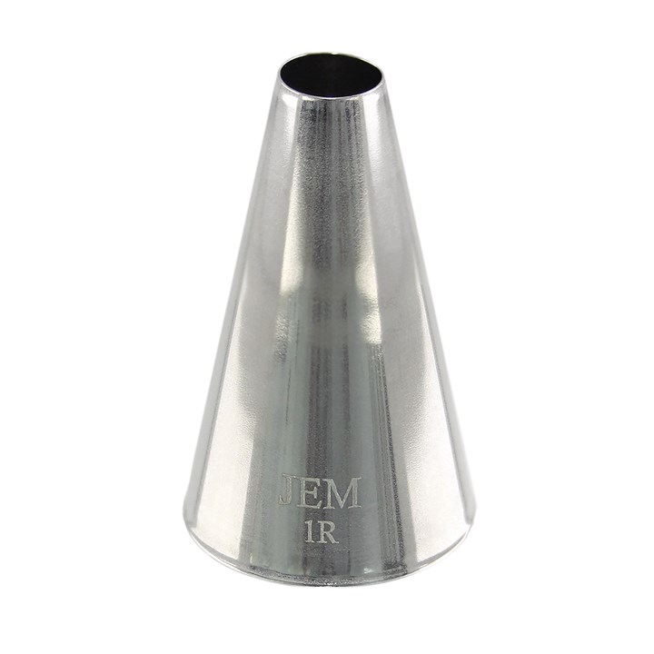 JEM Small Plain Round Savoy Piping Nozzle no 1R