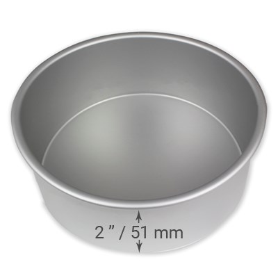 2 Aluminum Round Pans (8 inches)