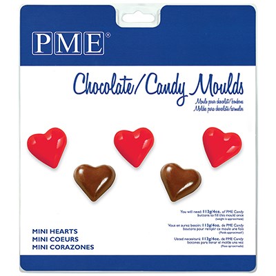 Mini Heart Chocolate Molds, Heart Candy Mold