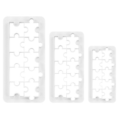 Geometric MultiCutter - Puzzle, Set of 3