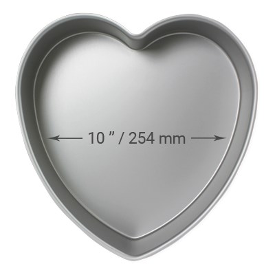 Silver Knightsbridge Global Ltd. PME RND063 Professional Round 6 X 3 Seamless Aluminum Baking Pan