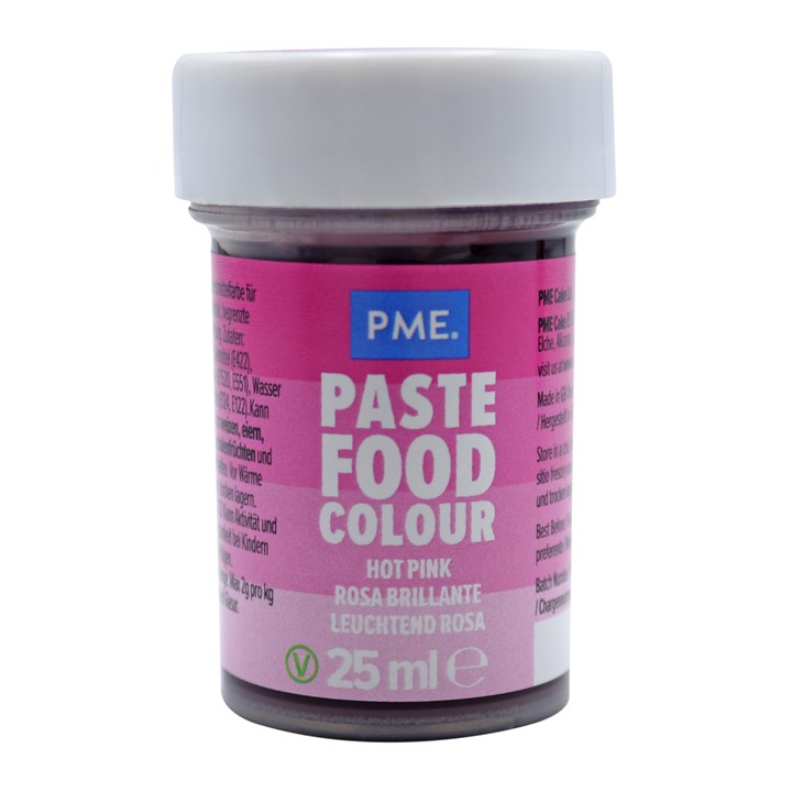 PME Sugarcraft Paste Colour Set - 8 Piece Set