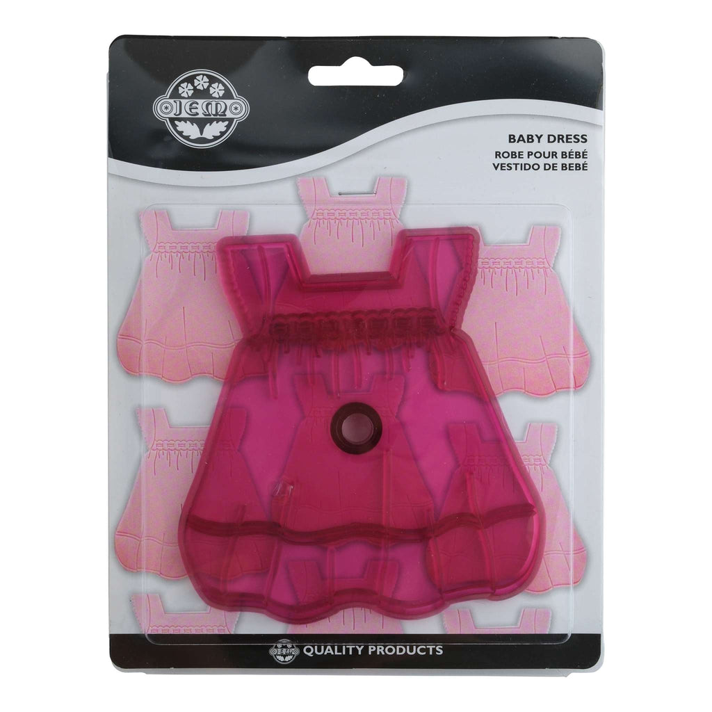 JEM Novelty Uitsteekvormen - Babyjurk (129 x 121mm)