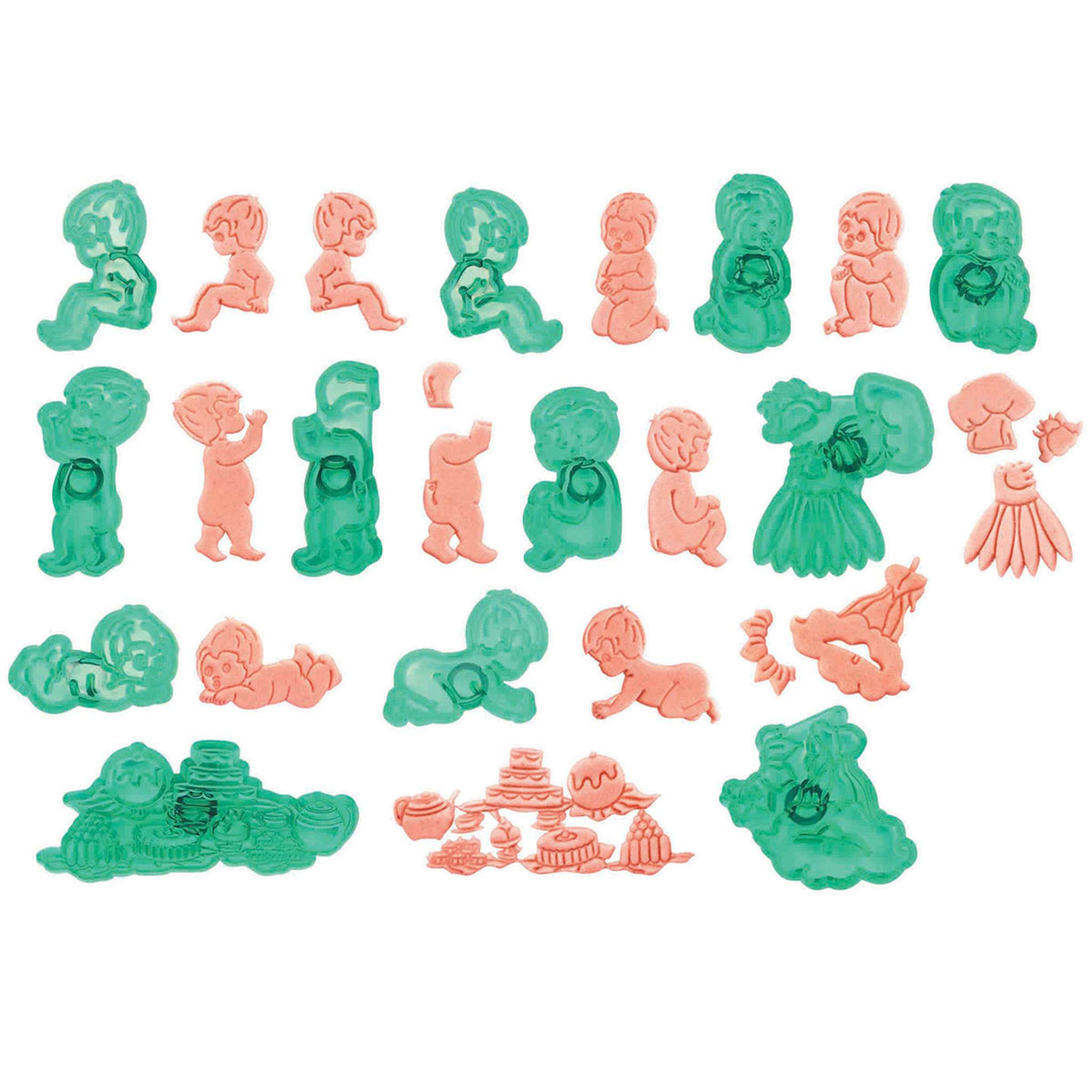 Little Children Cutters Set Of 12