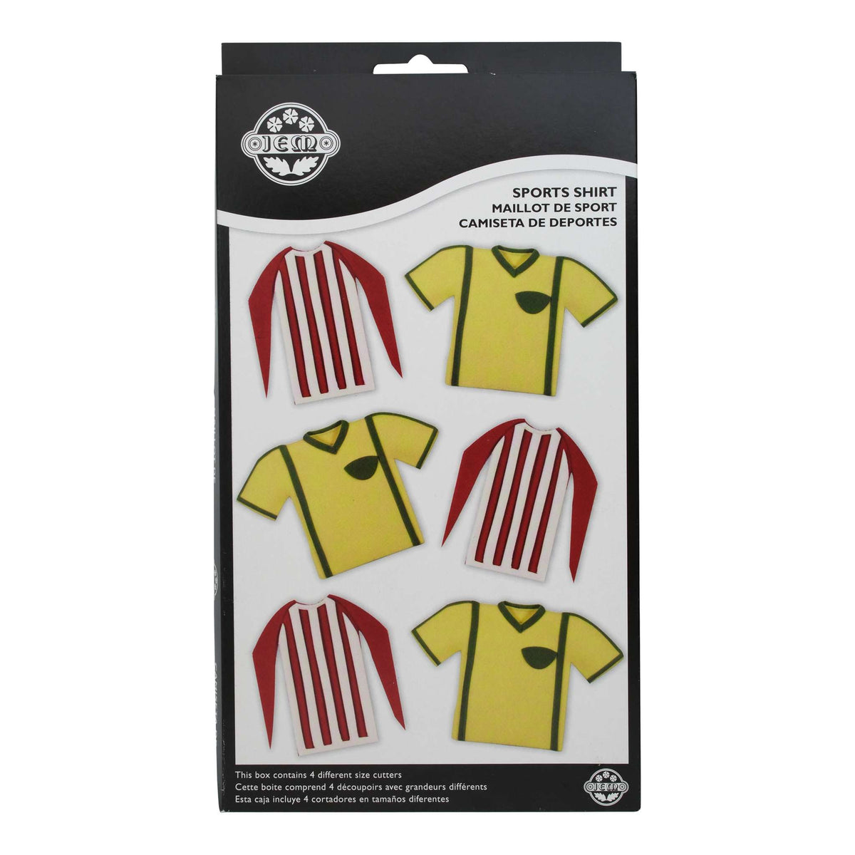 Sports Shirt Cutters Set Of 4