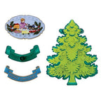 JEM Weihnachtsausstecher - Baum und Extras, Set aus 5