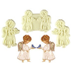 Découpoirs de Noël JEM - Ensemble de 4 anges mignons