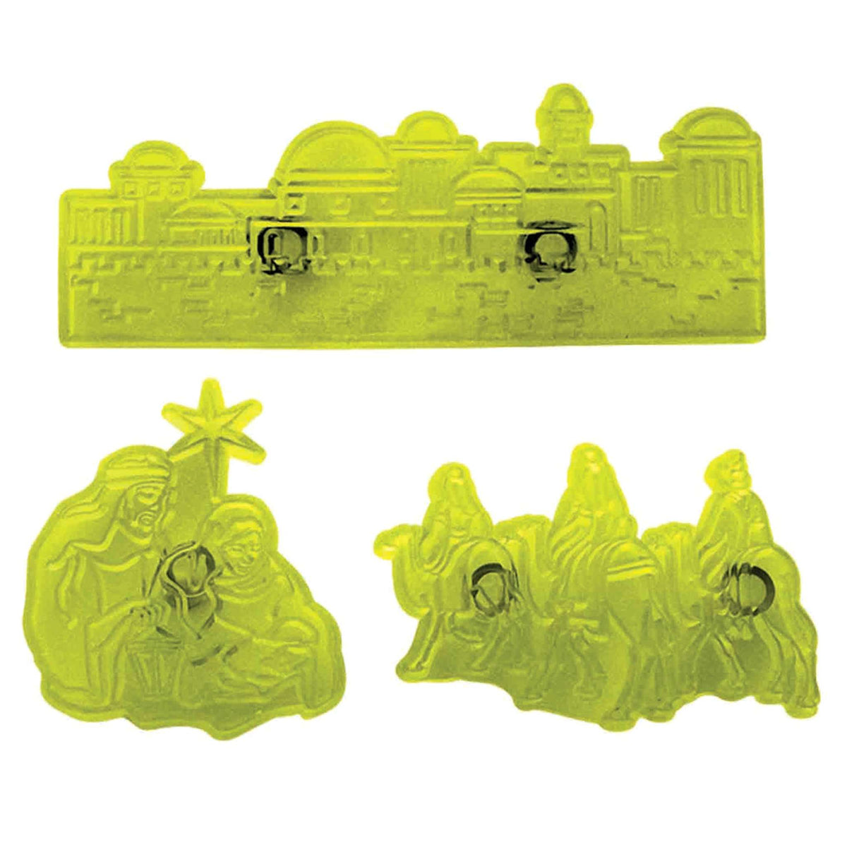 Christmas Scene Cutters Set Of 3