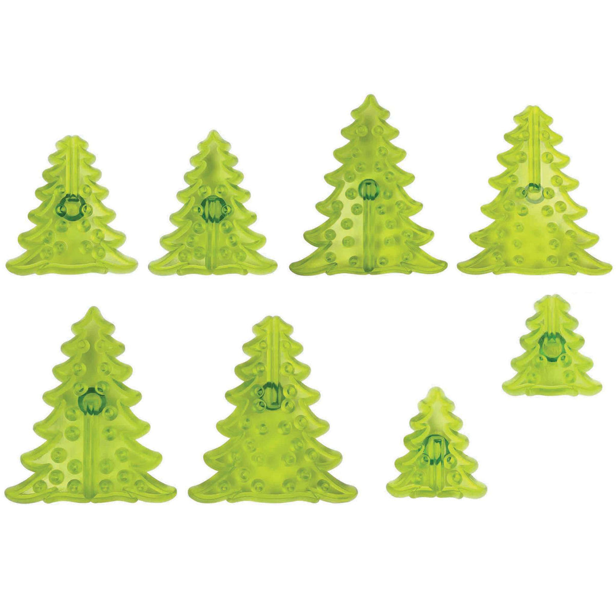 JEM Cortadores de Árbol de Navidad 3D, Set de 8 Piezas