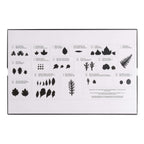 JEM Three - Leaf Cutters Set of 40