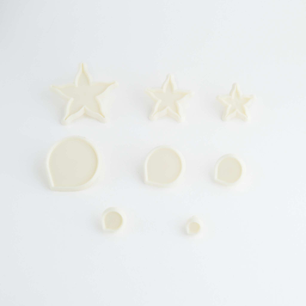 Rose Petal & Calyx Cutter Set Of 8