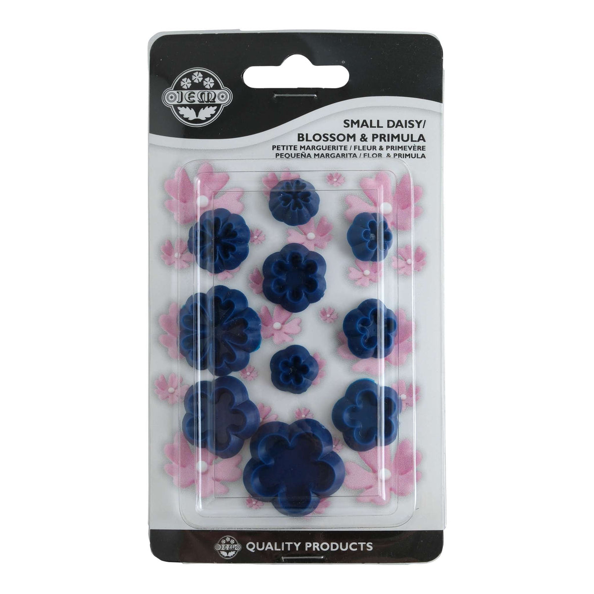 Small Daisy/Blossom & Primula Cutters (Set Of 10)