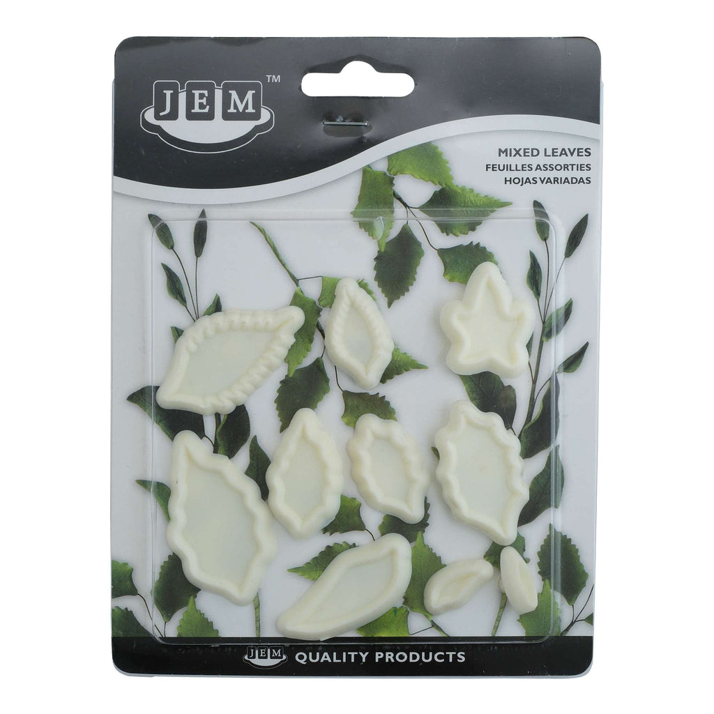 JEM Emporte-pièces Feuilles Mixtes Set 1, 10 pièces