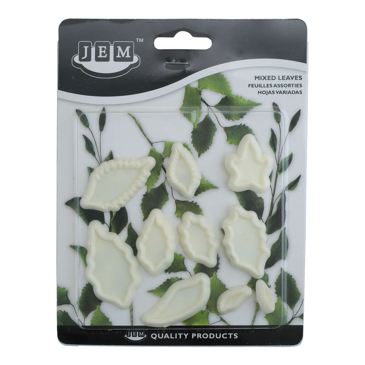 Mixed Leaves Cutters Set Of 10