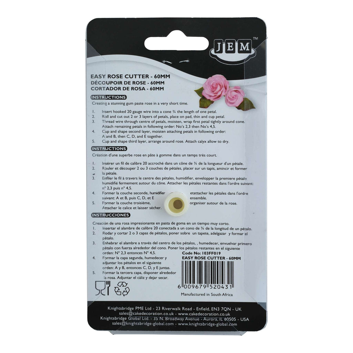Easy Rose Cutter 60mm