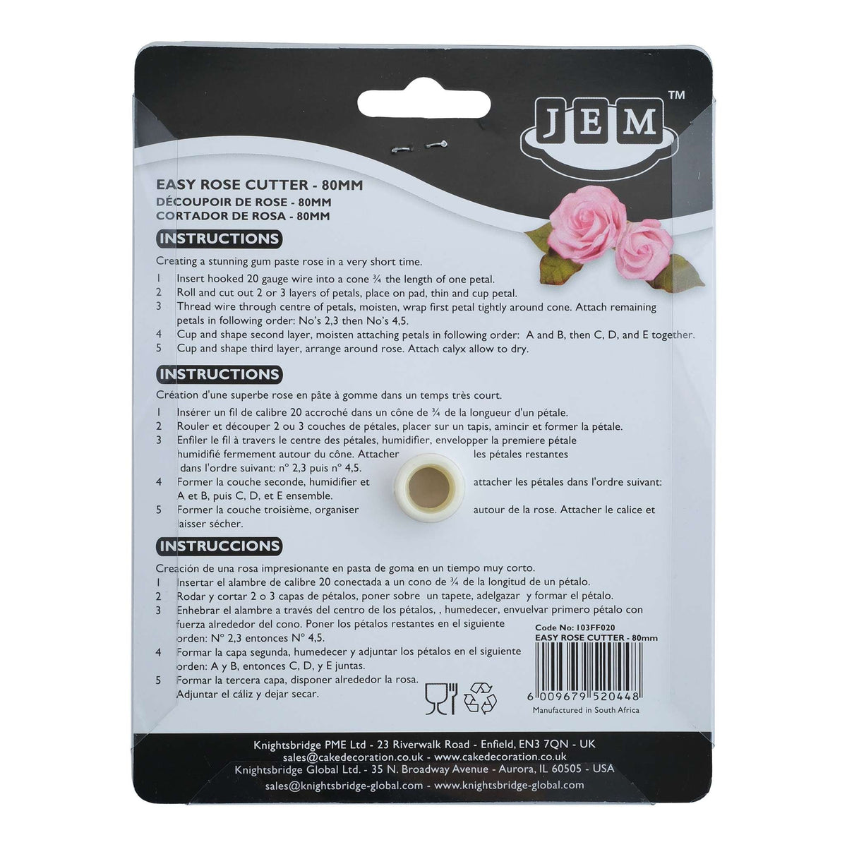 Easy Rose Cutter 80mm