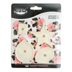 Large Rose Set Set of 4