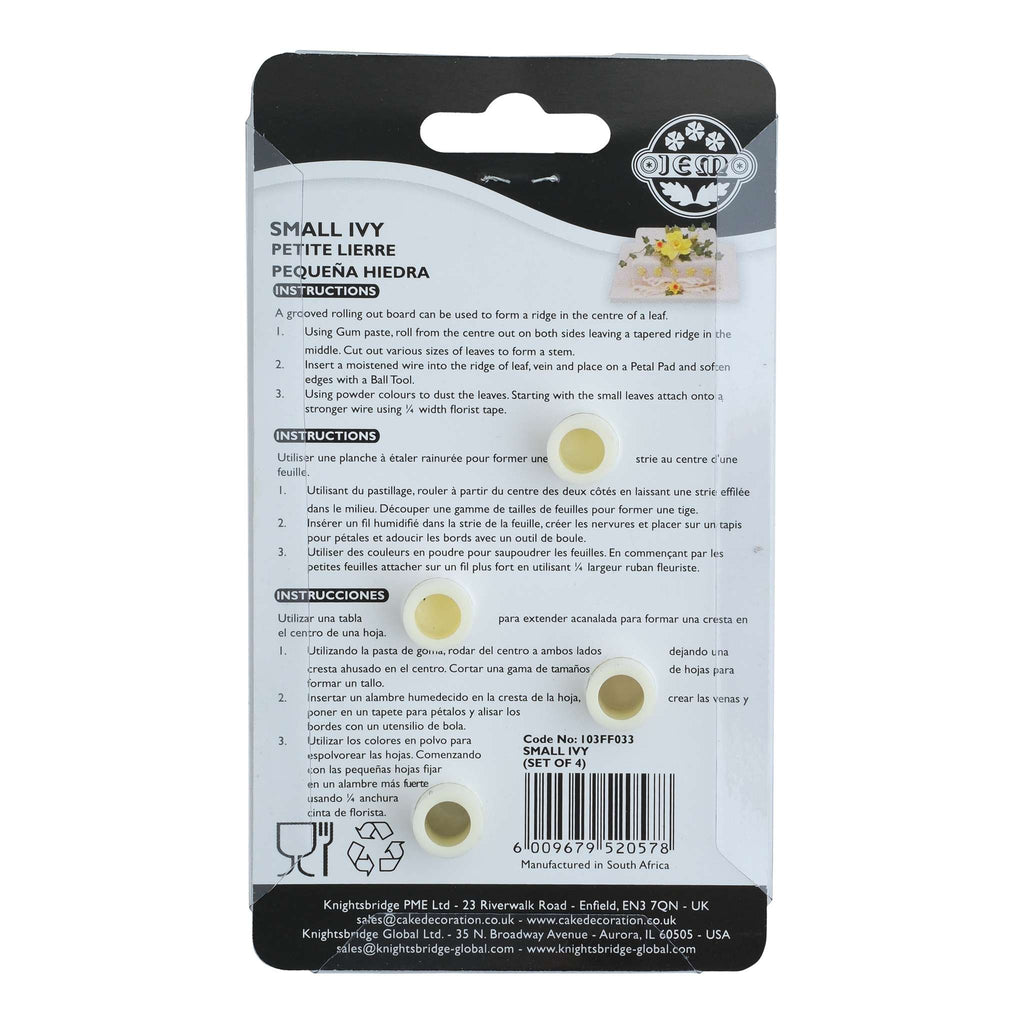 Small Ivy Cutters Set Of 4