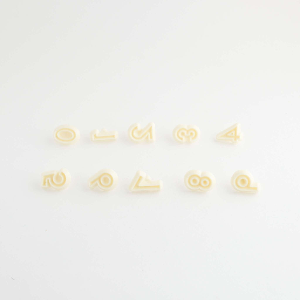 Numeral Cutters (Set Of 10)