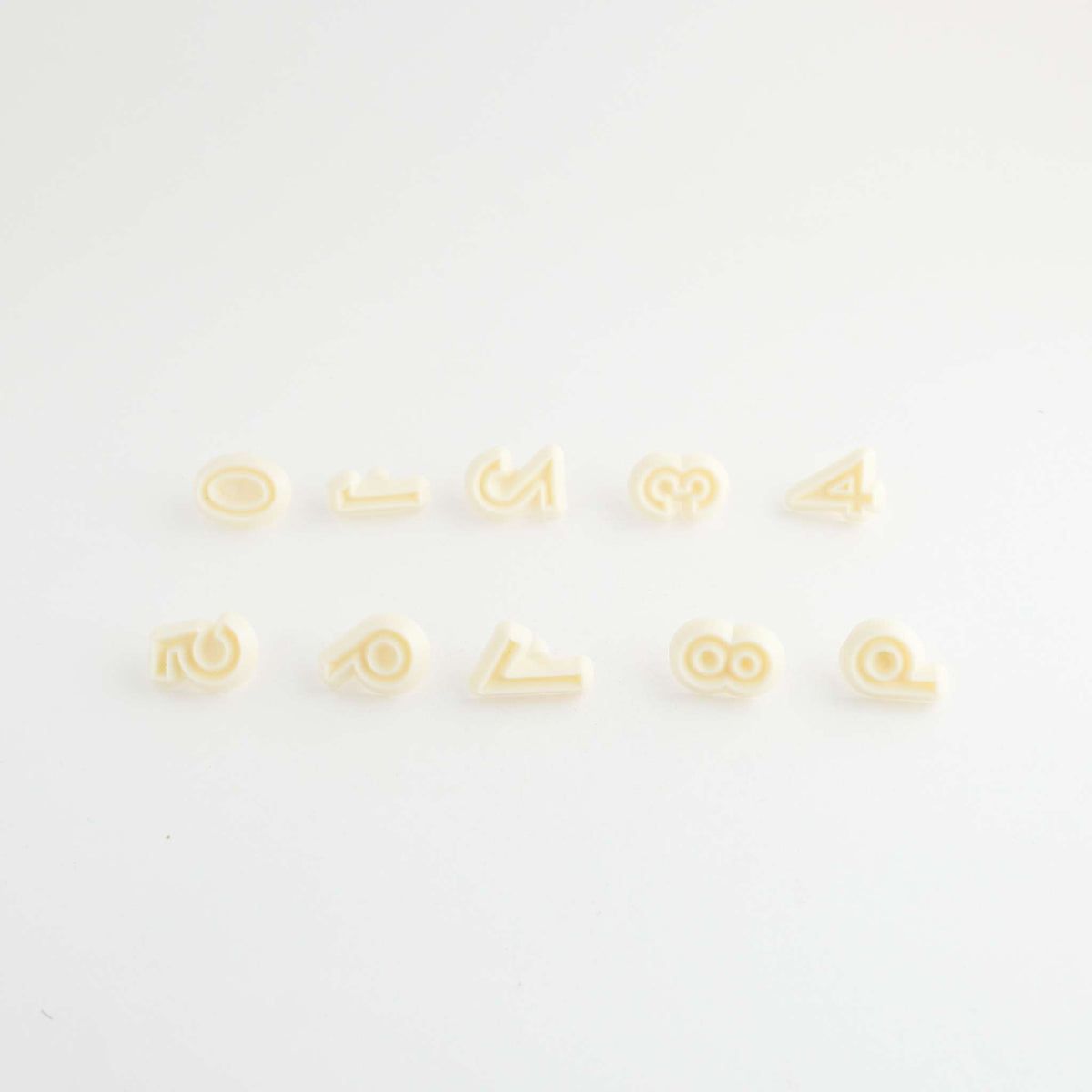 JEM Cortador de Números, Set de 10 Piezas