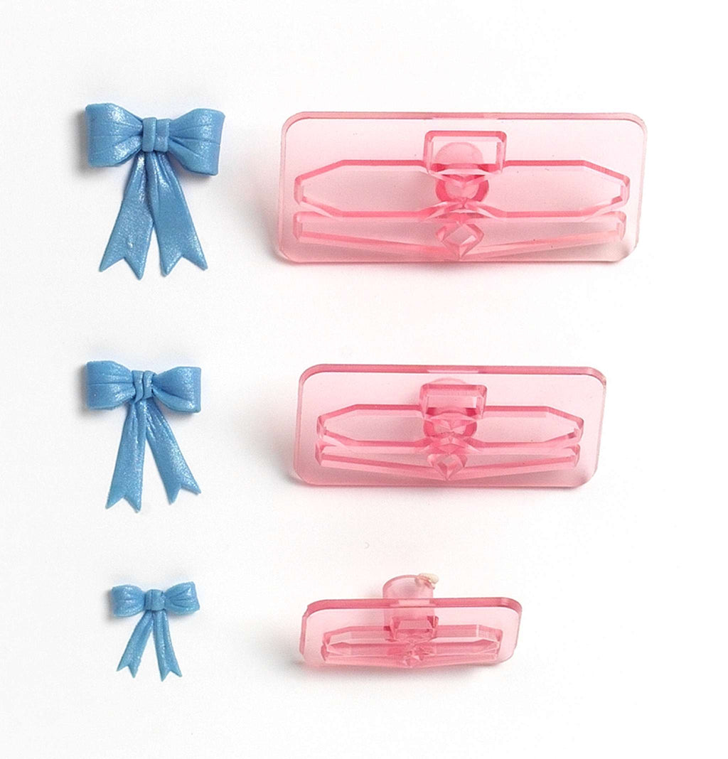 Small Bows Cutters Set Of 3