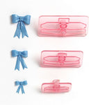 Small Bows Cutters Set Of 3