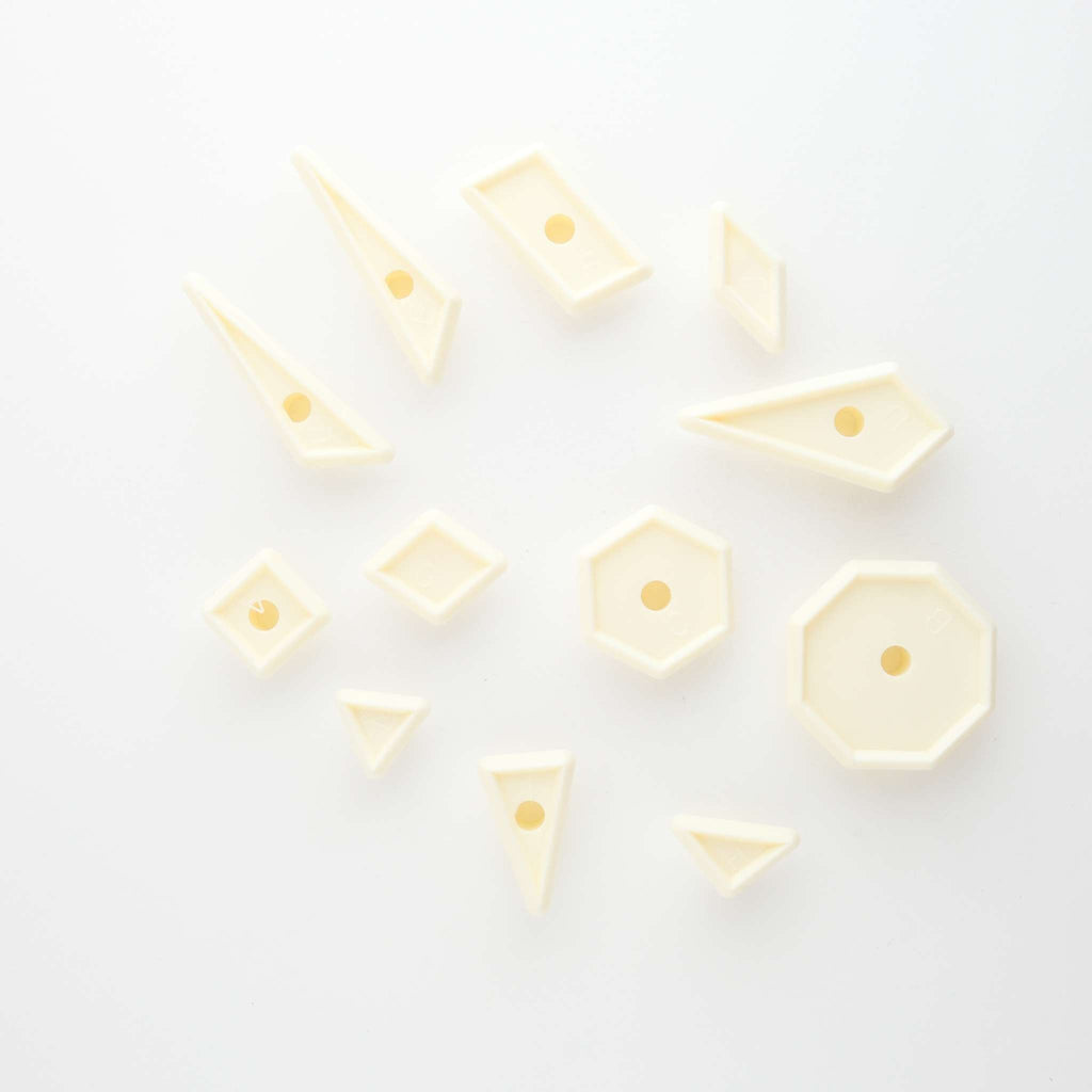JEM Set de Cortadores de Formas Geométricas, 12 Piezas