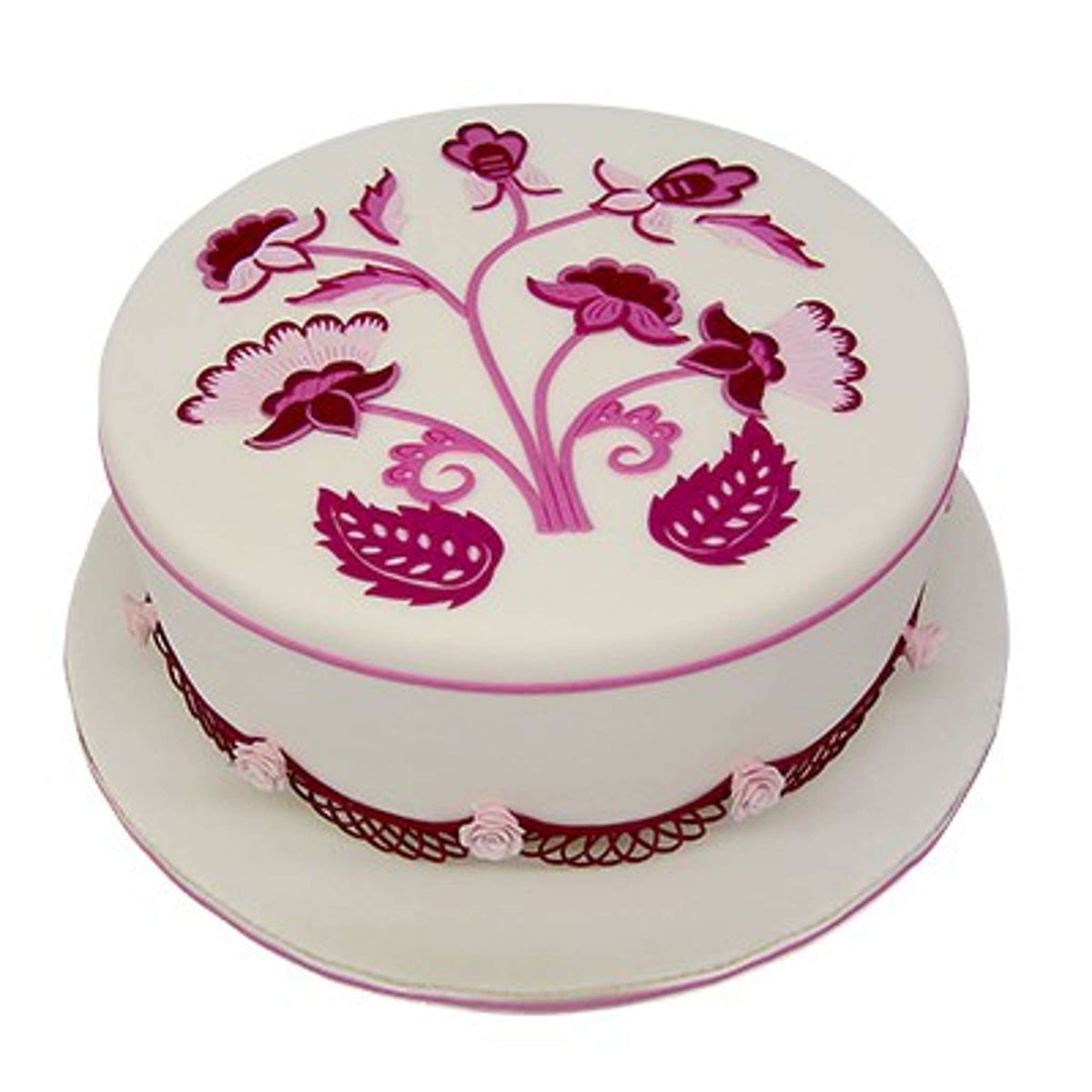 JEM Cortadores Aplique Floral - Estilo Jacobeo, Set de 12 Piezas