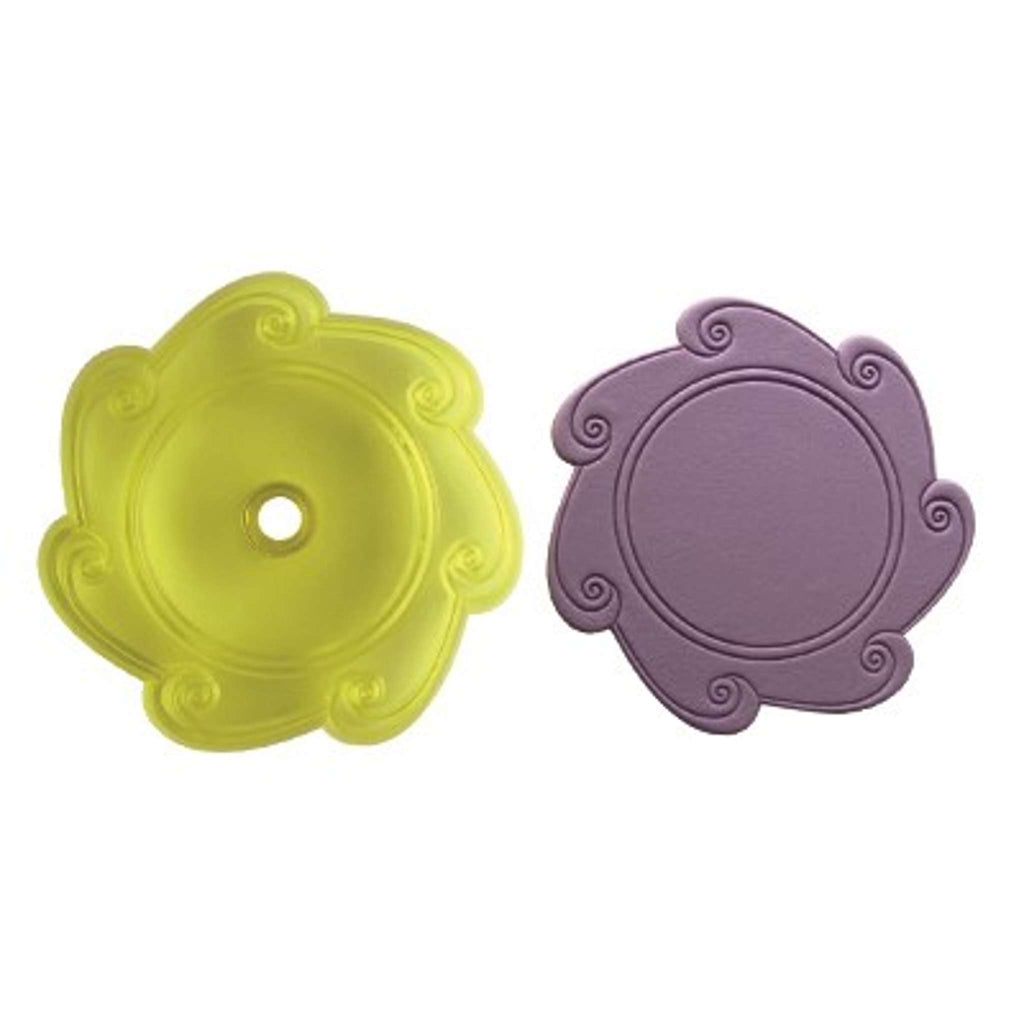 JEM Neuheit & Plaketten Sets - Runder Scroll Rahmen (110mm / 4.3")