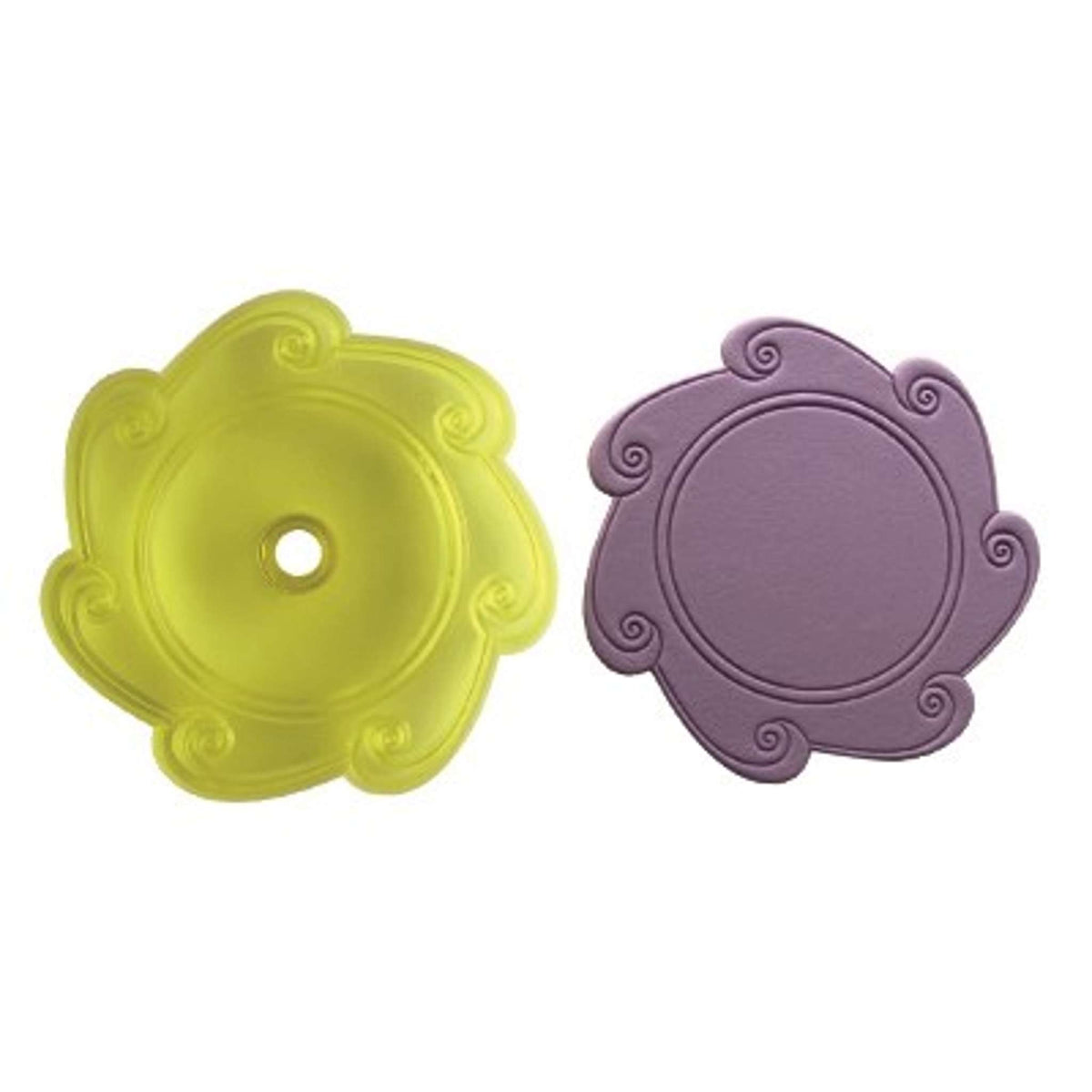 JEM Neuheit & Plaketten Sets - Runder Scroll Rahmen (110mm / 4.3")