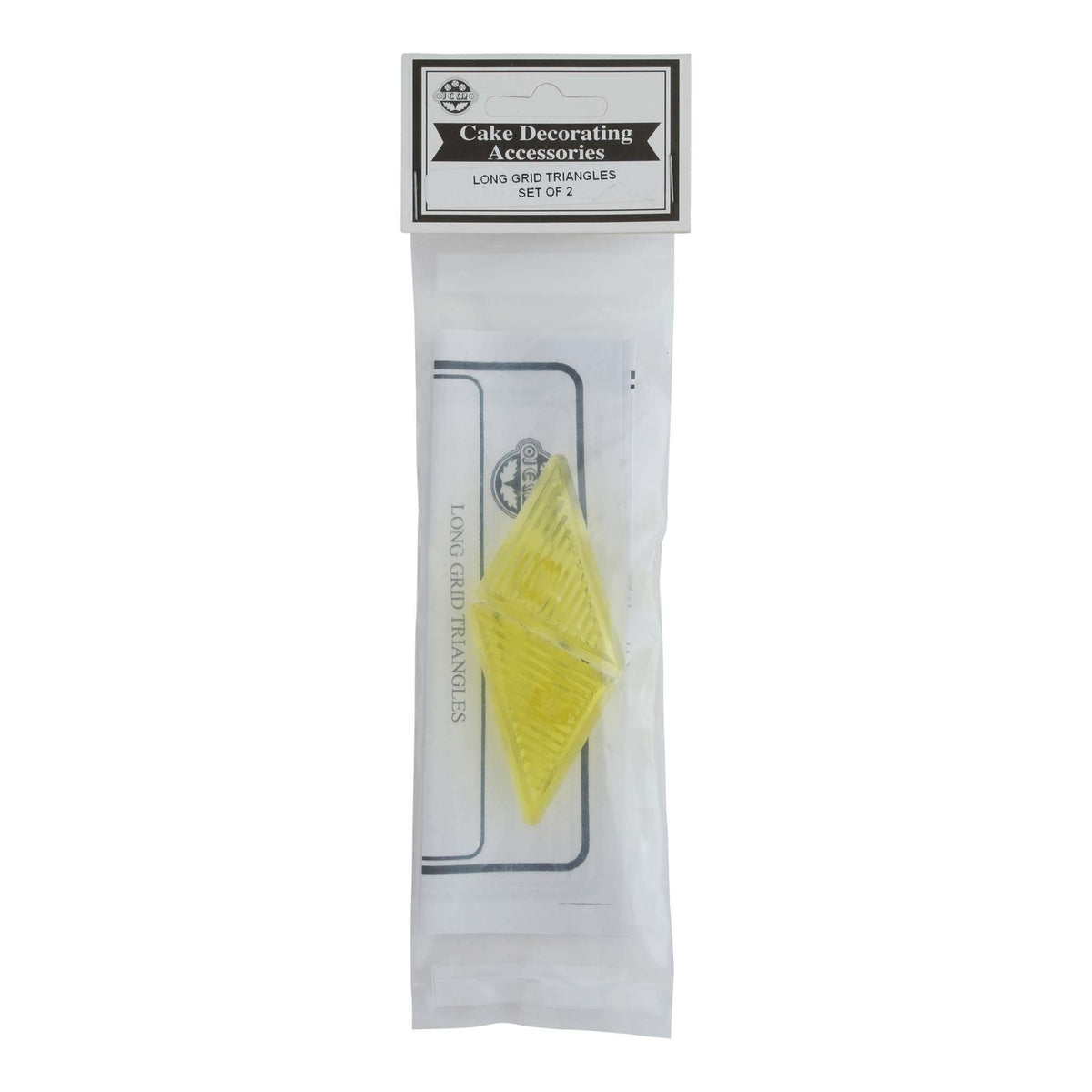 Long Grid Triangle Cutters Set Of 2