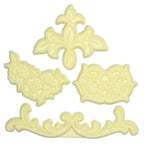 JEM Cortadores de Filigranas y Flores, Set de 4 Piezas