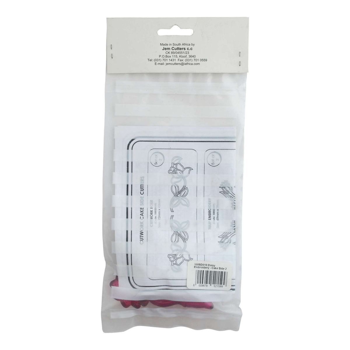 Daisy Embroidery Cutters Set Of 2