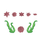 JEM Bordüren Ausstecher - Blumen Schriftrollen & Trims Set von 8