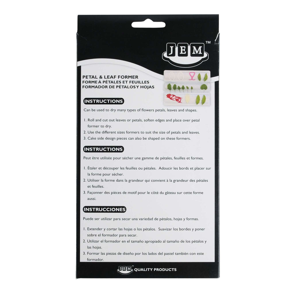 Petal & Leaf Formers - Set of 3