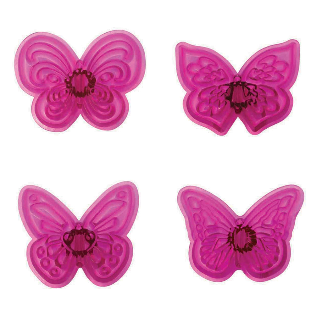 Lacy Butterflies Cutters Set Of 4