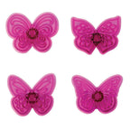 Lacy Butterflies Cutters Set Of 4