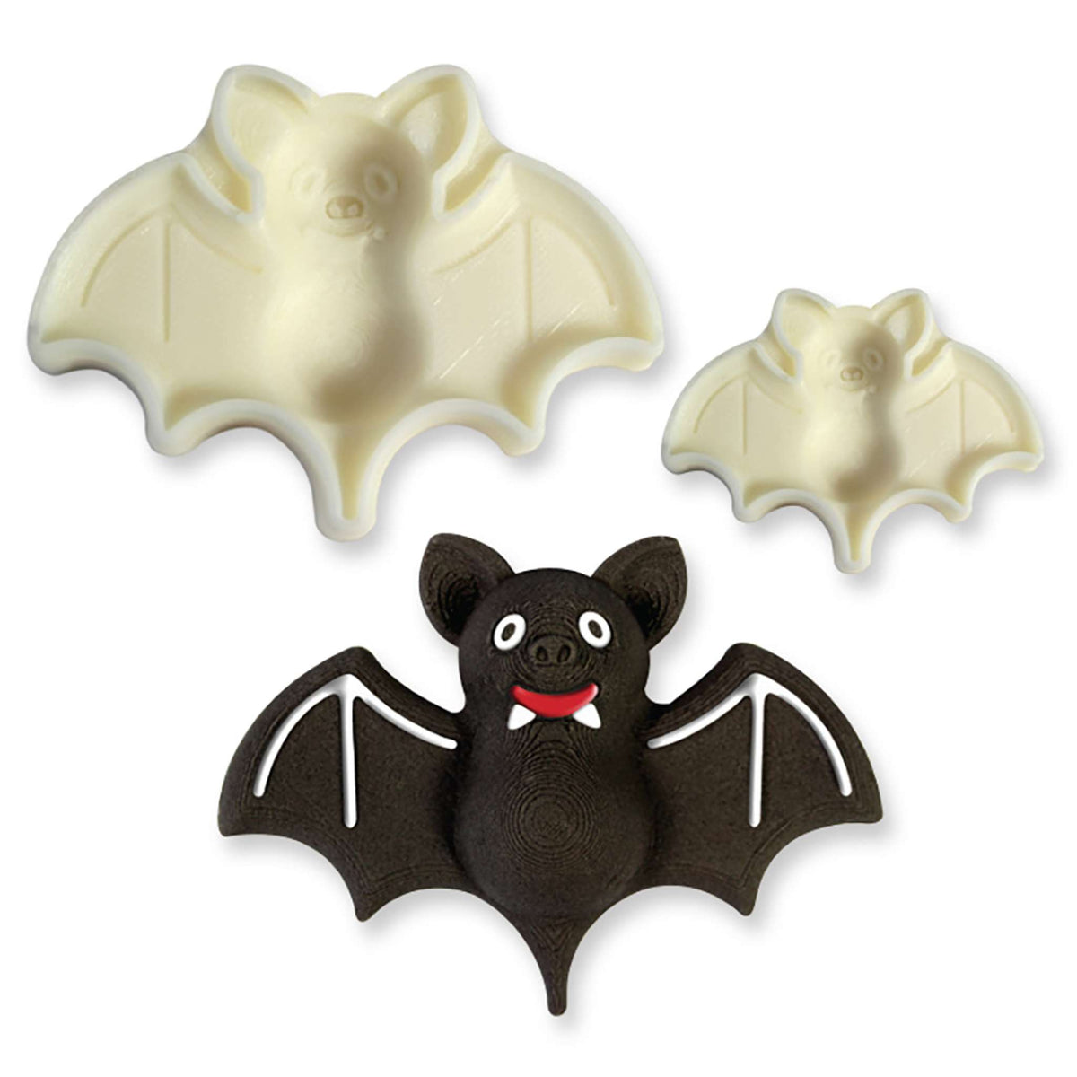 Bat Pop It Mould Set Of 2