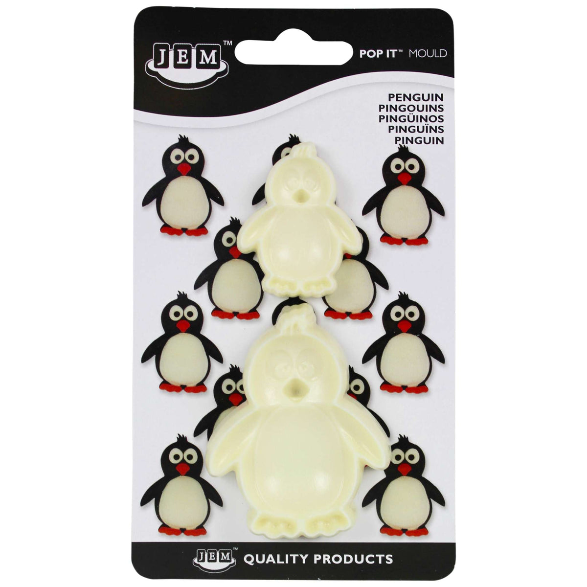 JEM Pop It - Ensemble Pingouin, ensemble de 2