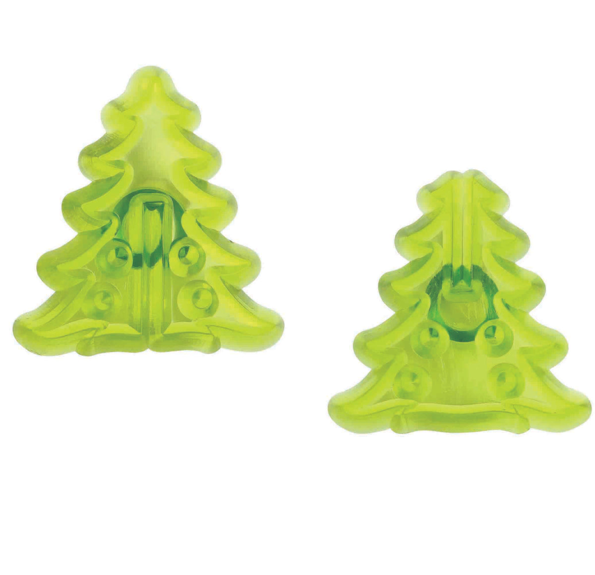 JEM Emporte-pièces de Noël - Ensemble de 2 petits arbres de Noël en 3D