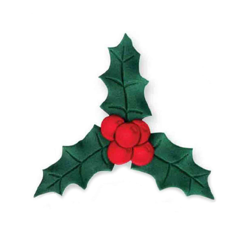 Holly & Berries Set of 2