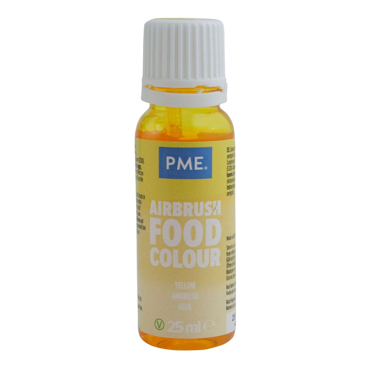 Yellow Airbrush Food Colour (25ml)