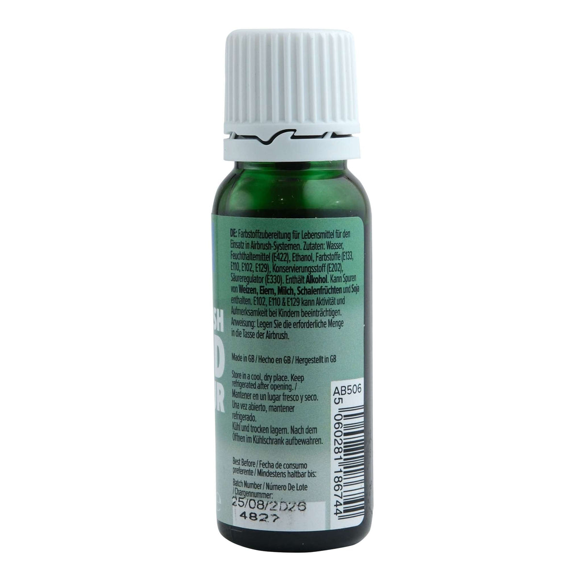 Dark Green Airbrush Food Colour (25ml)
