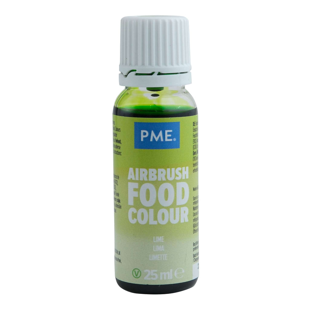 Lime Airbrush Food Colour (25ml)