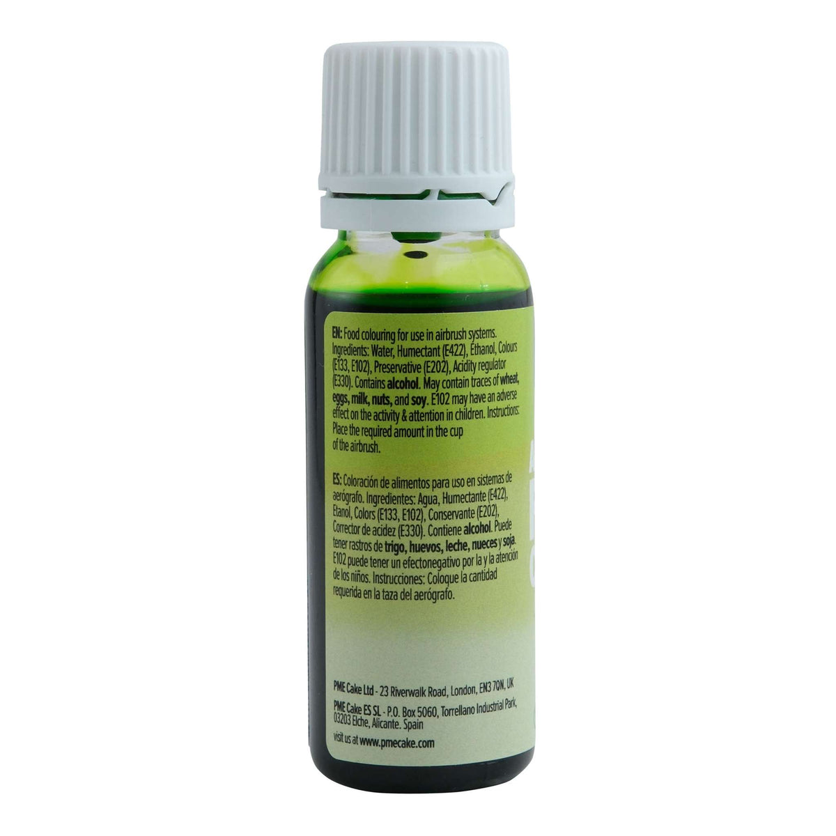 Lime Airbrush Food Colour (25ml)