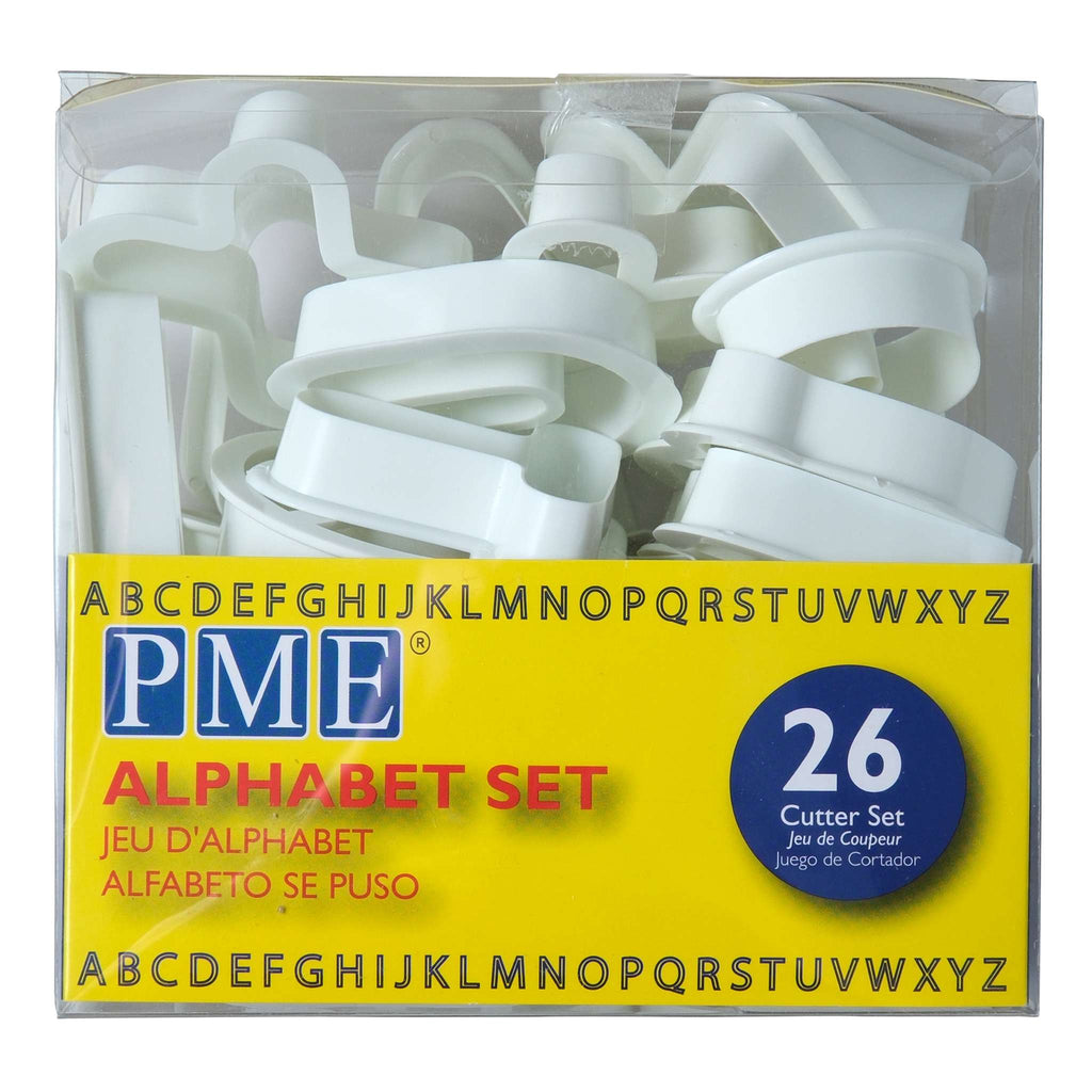 Emporte-pièces Alphabet - Ensemble de 26 lettres